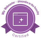 Wix webmaster certified alexandre m the frenchy and Co