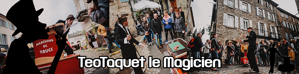 TéoTaquet avec La compagnie Lune à l’autre Spectacle de magie drome, spectacle de magie Vaucluse spectacle pour entreprises Drome