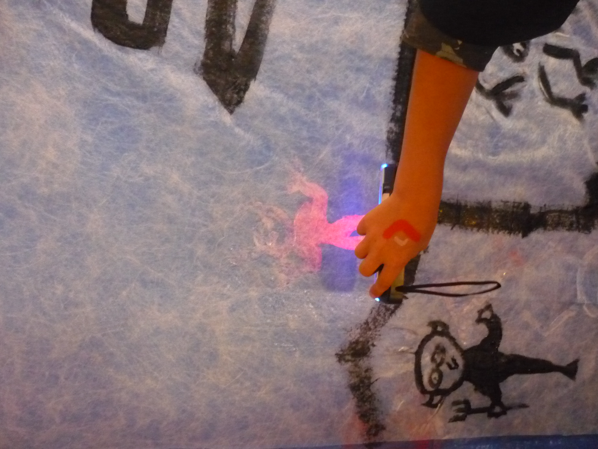 Peinture invisible