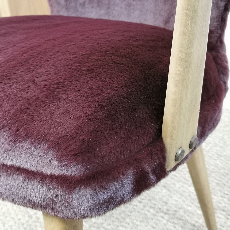 Miniature : Fauteuil moumoute