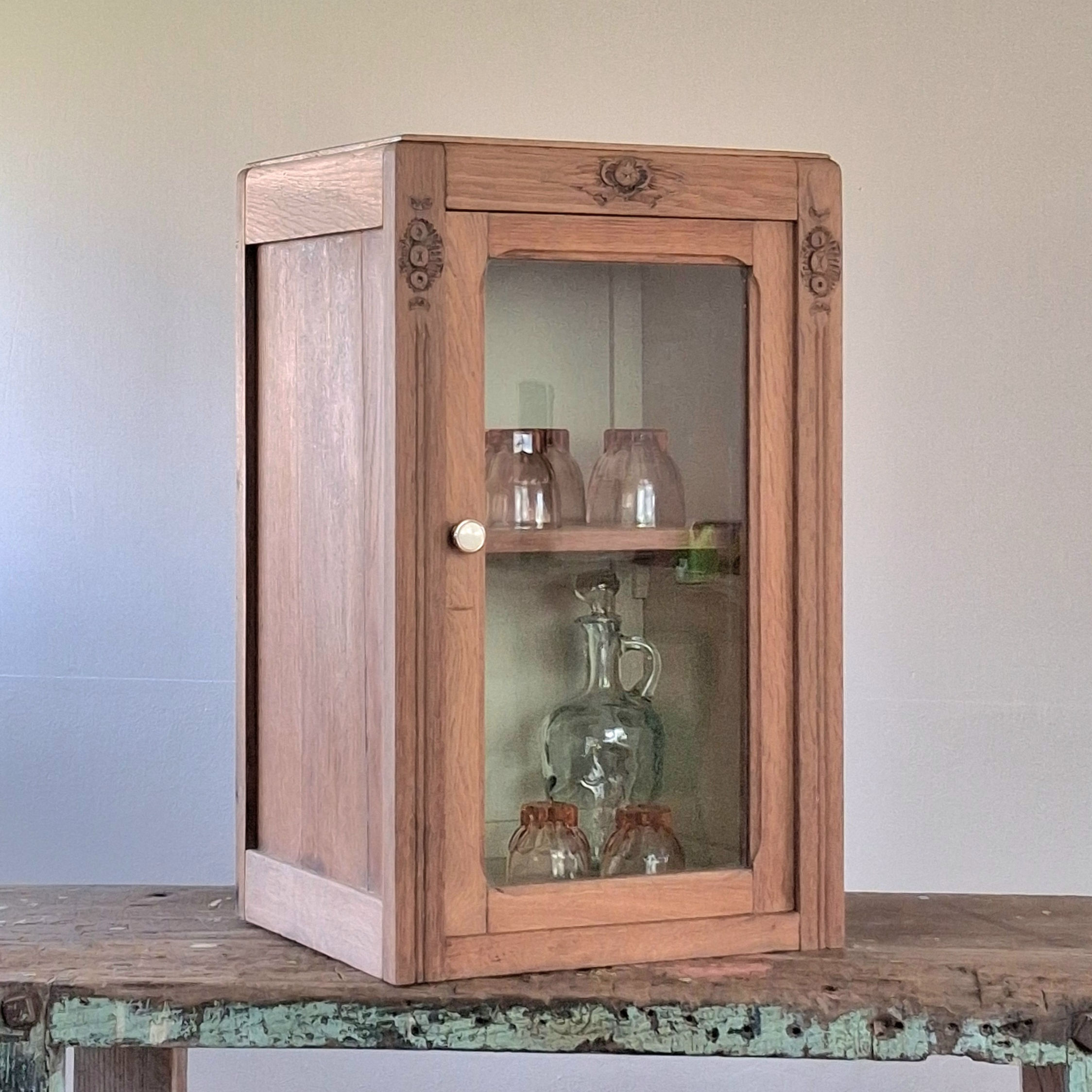Vitrine Art Déco à poser