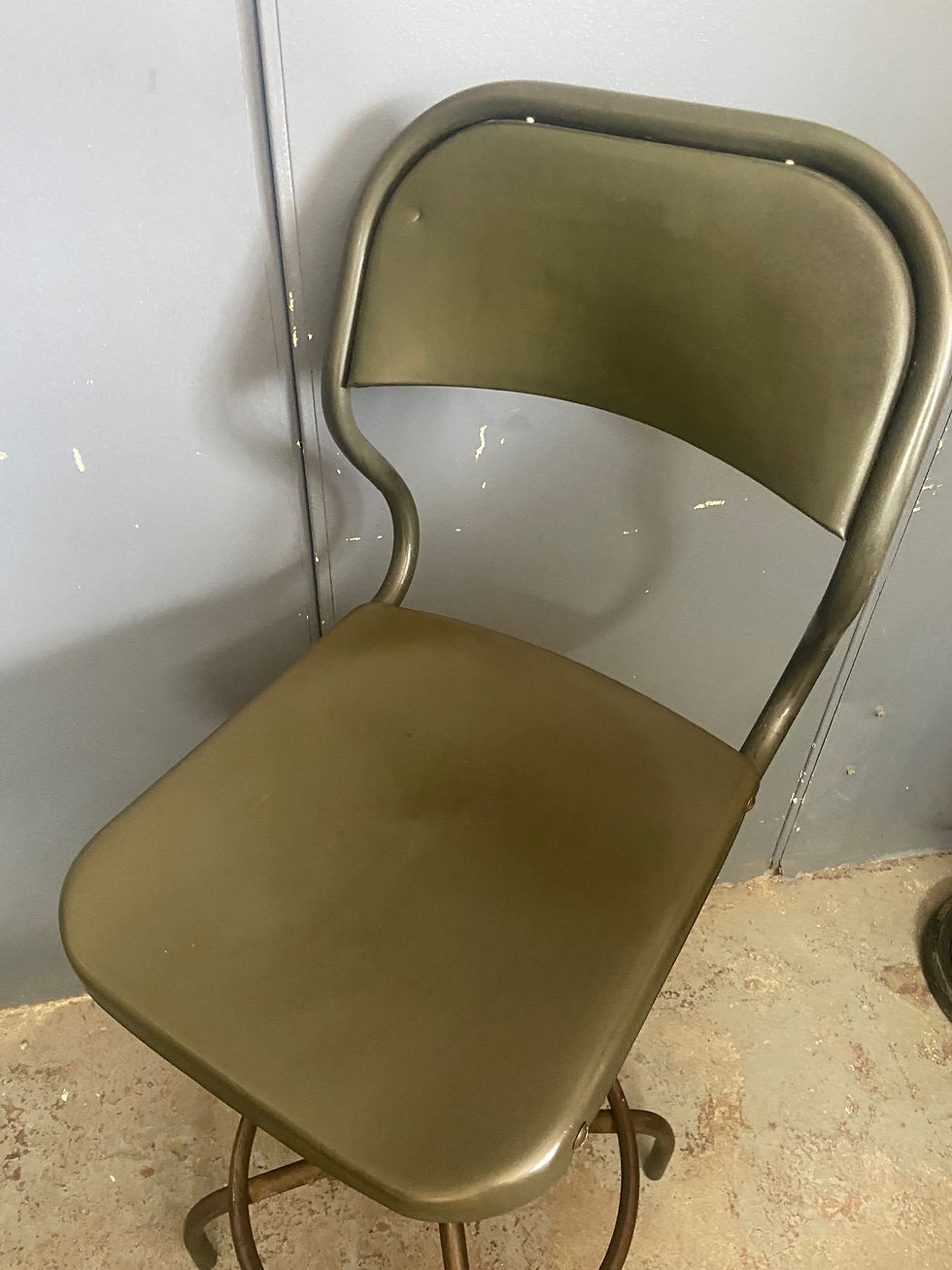 Thumbnail: Vintage Industrial Draughtsman Chair