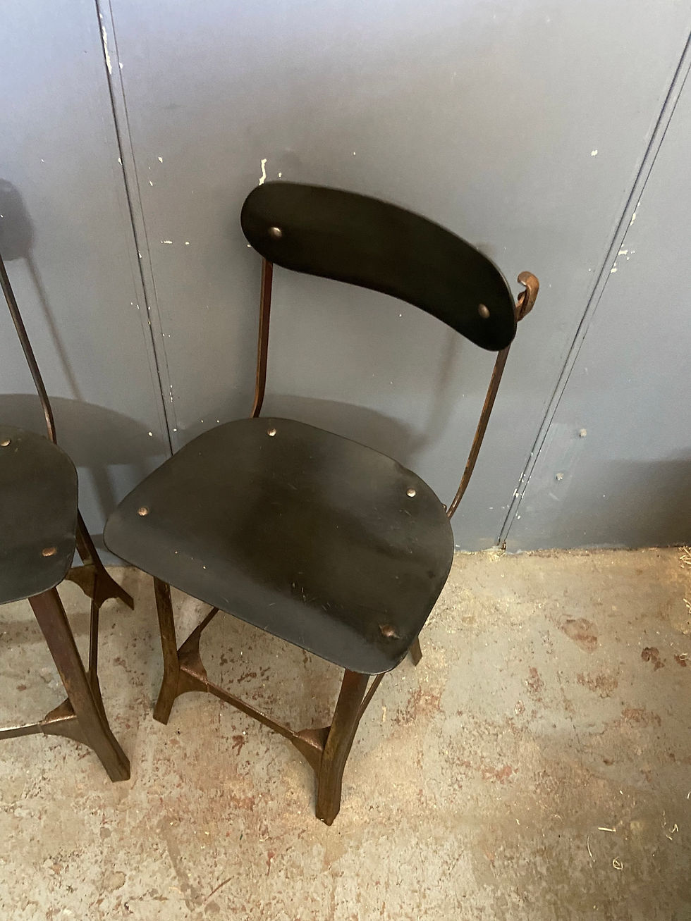 Thumbnail: Vintage Industrial Engineers Chair