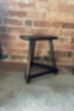 Thumbnail: Antique Wooden Cutlers Stool