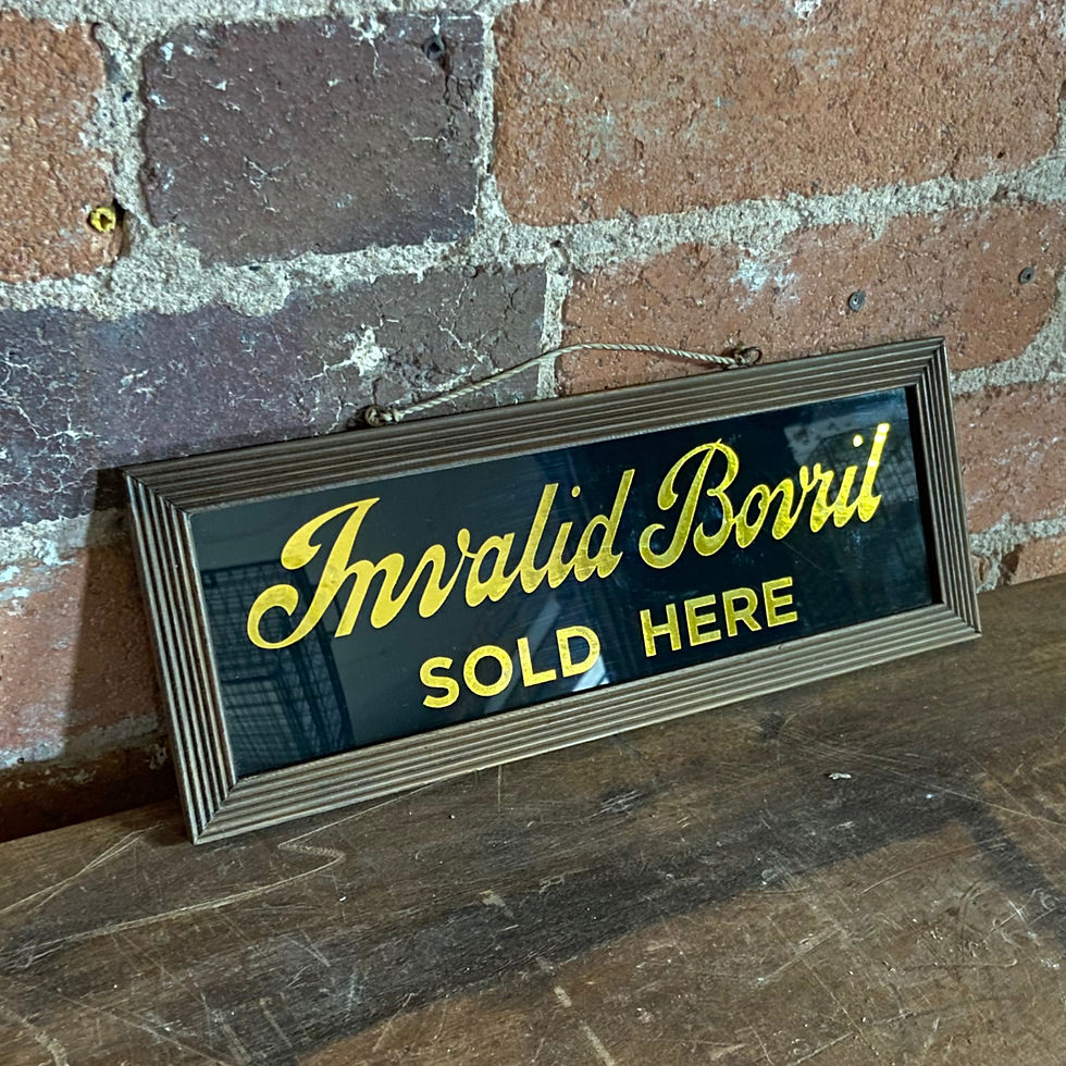 Original Invalid Bovril Sign