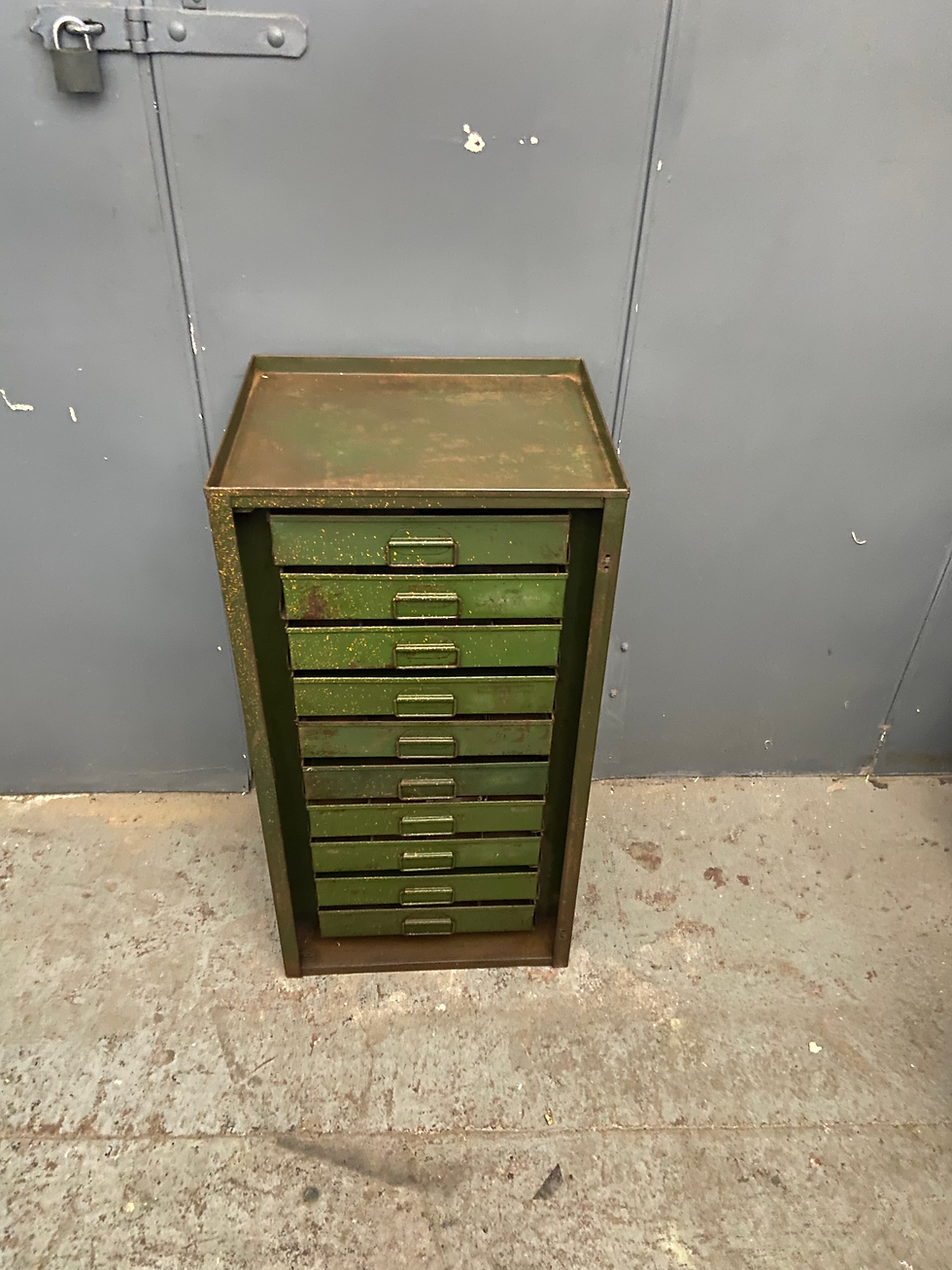 Thumbnail: Vintage Industrial Engineers Cabinet