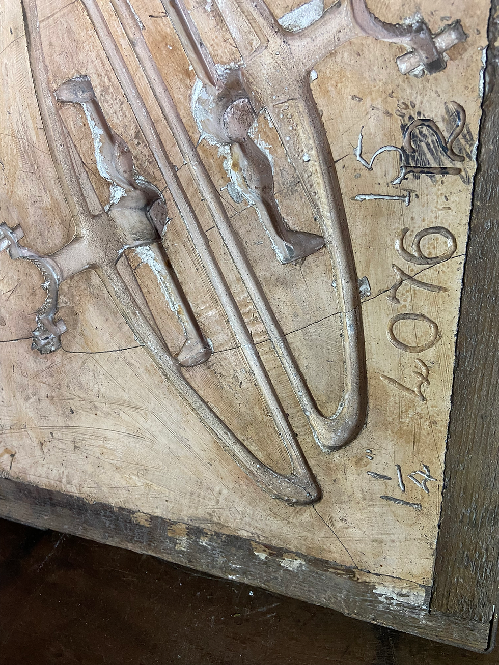 Thumbnail: Vintage Industrial Foundry Mould Casting