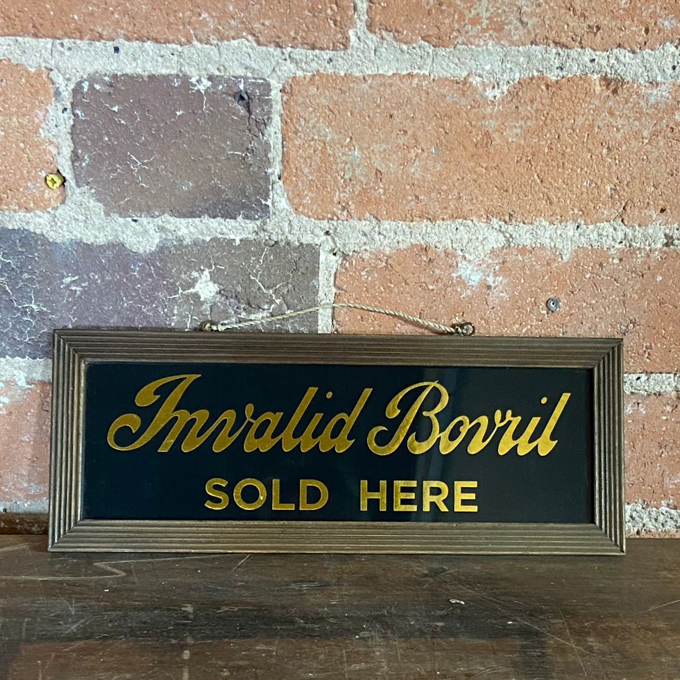 Thumbnail: Vintage Invalid Bovril Shop Advertising Sign