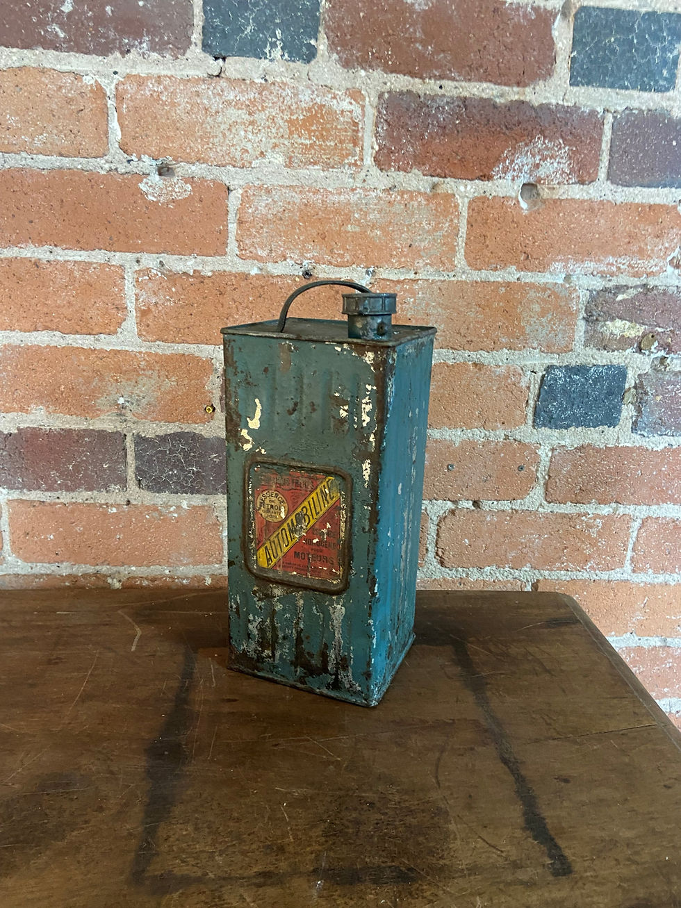 Thumbnail: Vintage French Motoring Petrol Can
