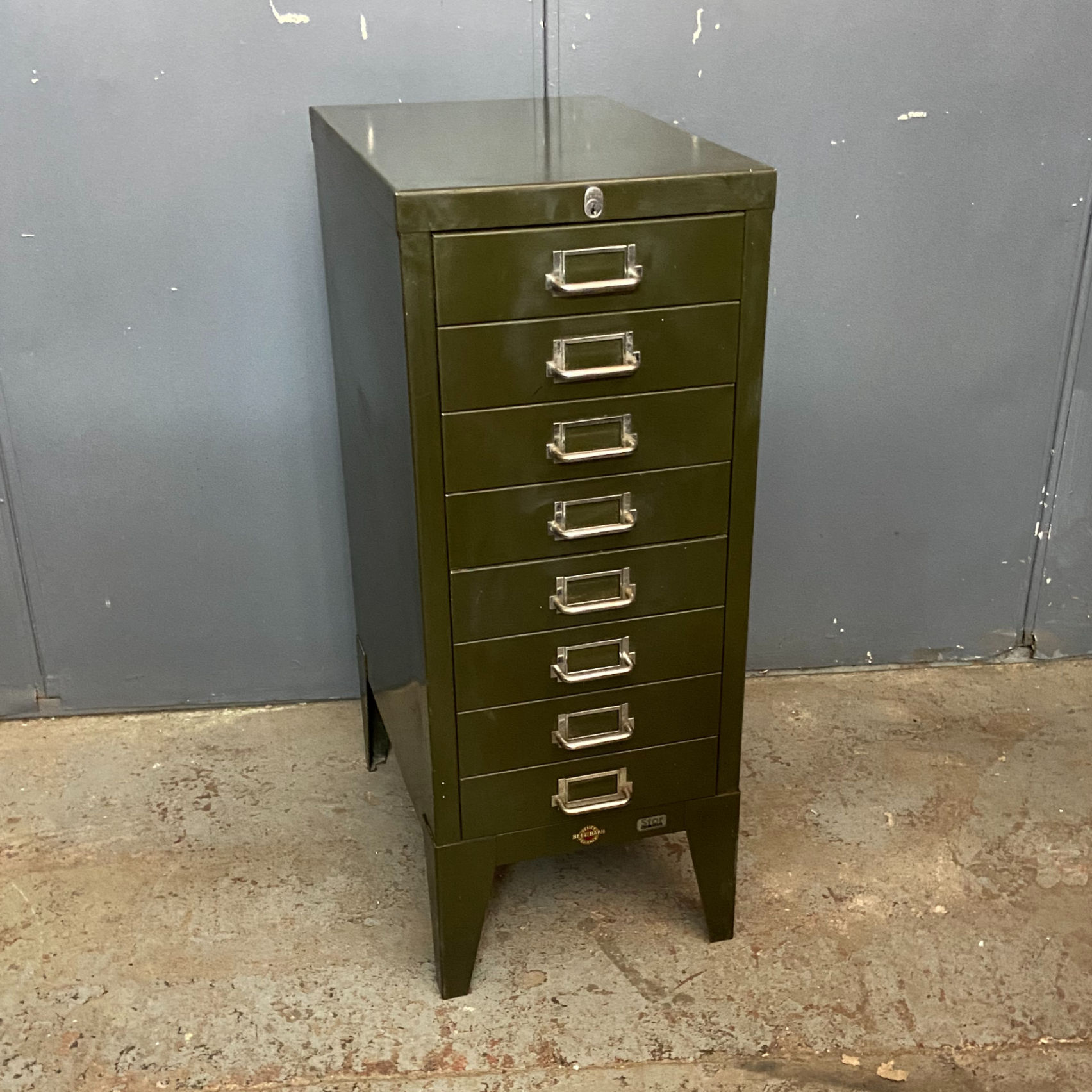 Vintage Industrial Filing Cabinet STOR