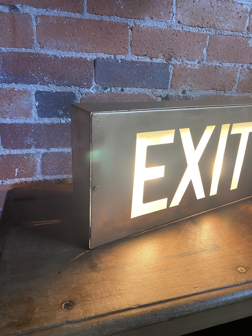 Thumbnail: Vintage Exit Sign