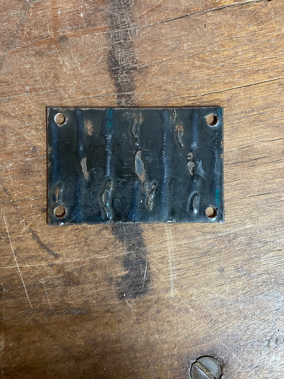 Thumbnail: Original Penny Toilet Lock Enamel  Sign