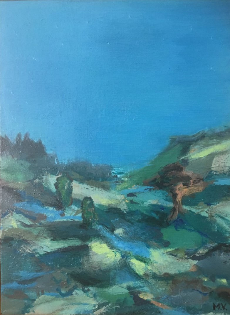 2019, akryl, 30x40 cm.