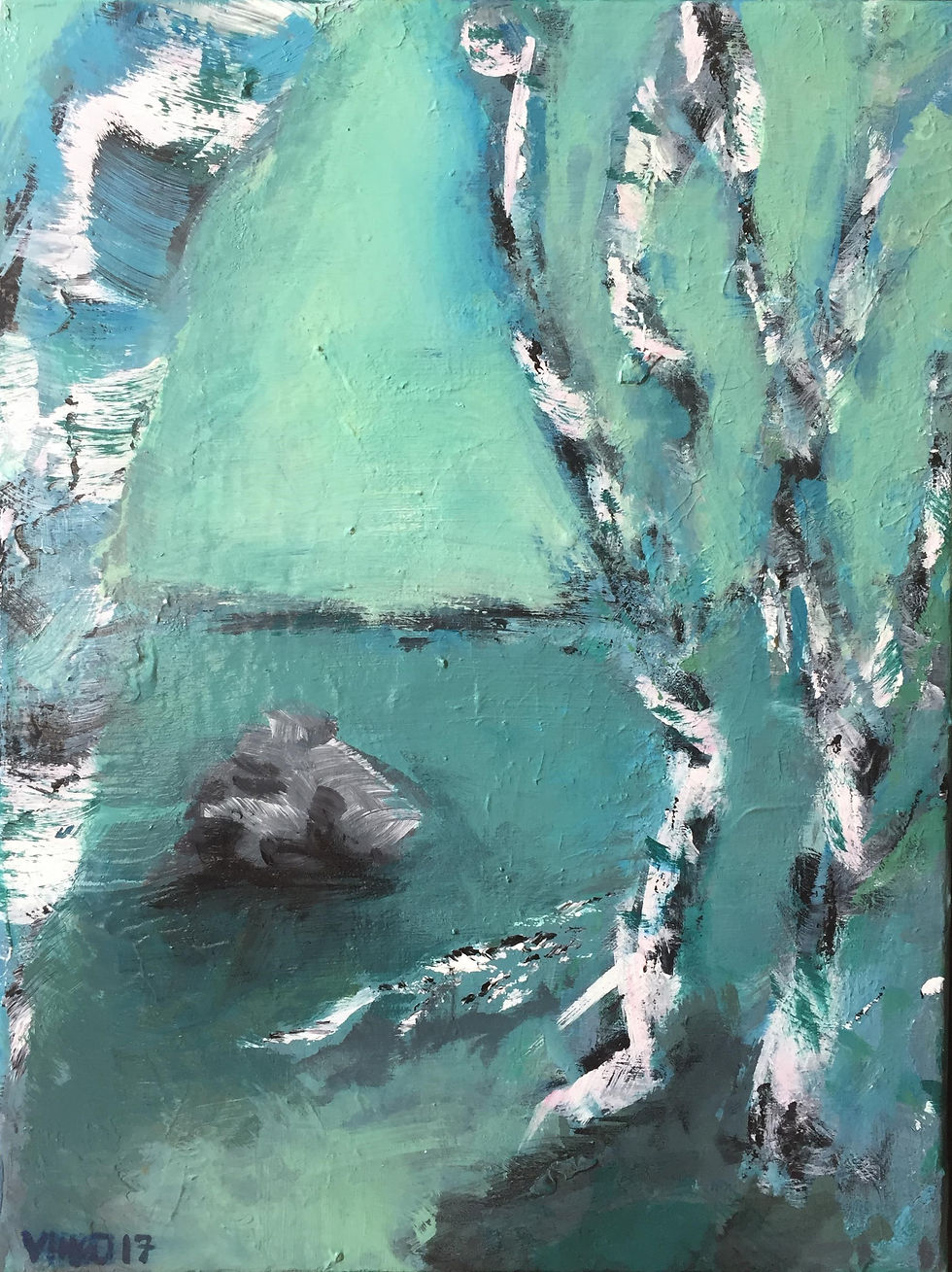 Birketræer_2017_30_x_40_cm_K