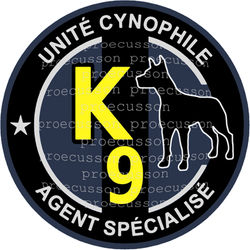 UNITÉ CYNOPHILE AGENT SPÉCIALISÉ K9
