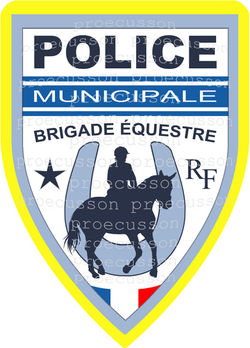 POLICE MUNICIPALE BRIGADE ÉQUESTRE