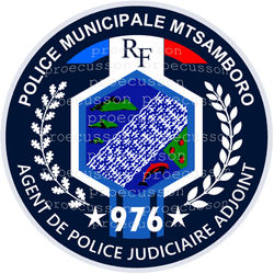 POLICE MUNICIPALE MTSAMBORO MAYOTTE