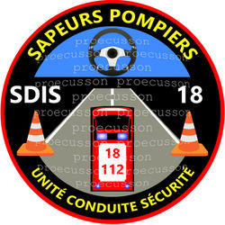 SAPEURS POMPIERS SDIS 18 UNITÉ CONDUITE SÉCURITÉ