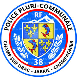 POLICE PLURI-COMMUNALE CHAMP SUR DRAC JARRIE CHAMPAGNIER