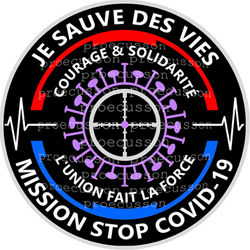 JE SAUVE DES VIES MISSION STOP COVID-19
