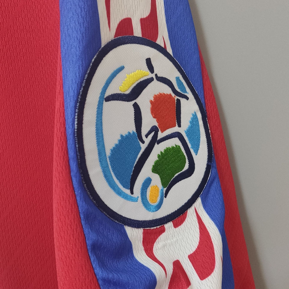 Thumbnail: Czech Republic 1996 Home Jersey