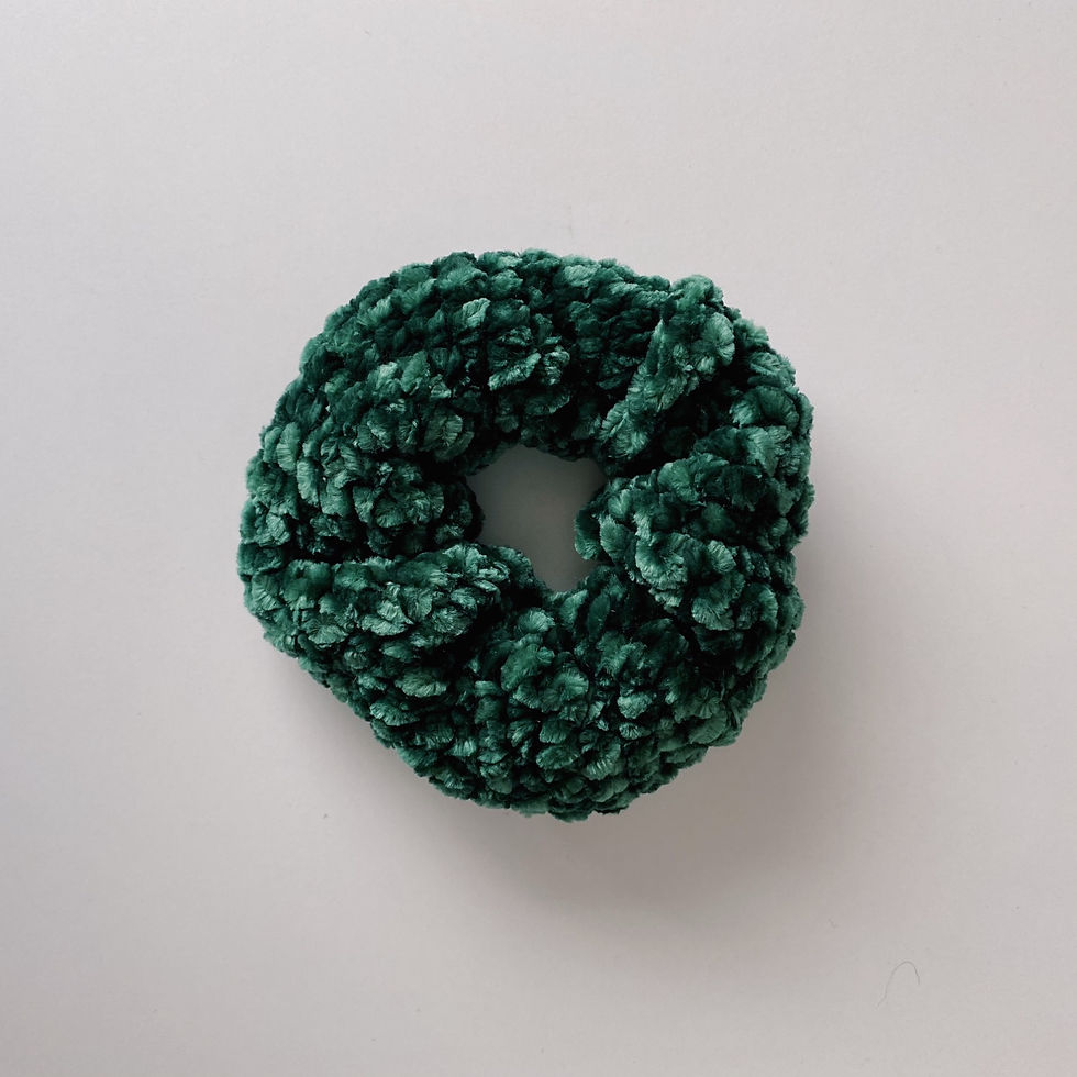Thumbnail: Chunky Velvet Scrunchie