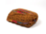 Cinnamon travel blanket in matching bag