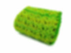 Lemonade travel blanket with yellow and green hues