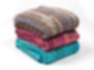 Windy Sky, Candy and Coral travel blankets