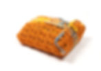 Pumpkin travel blanket set in matching bag