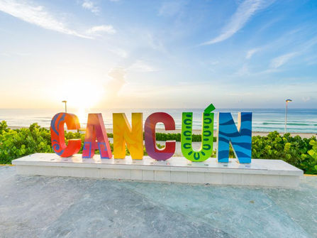 Las playas más visitadas de Cancún.