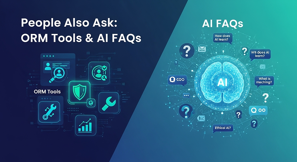 People Also Ask: ORM Tools & AI FAQs