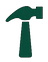 Hammer icon representing cleaning after renovation or construction