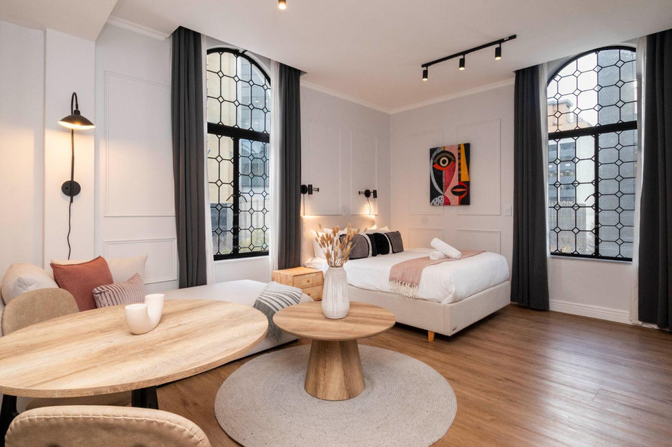 Venice House Airbnb Tall Windows Designlift Interiors Consultancy