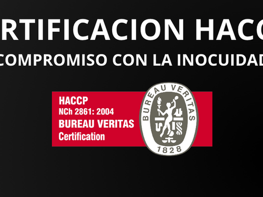 Certificación HACCP Bureau Veritas