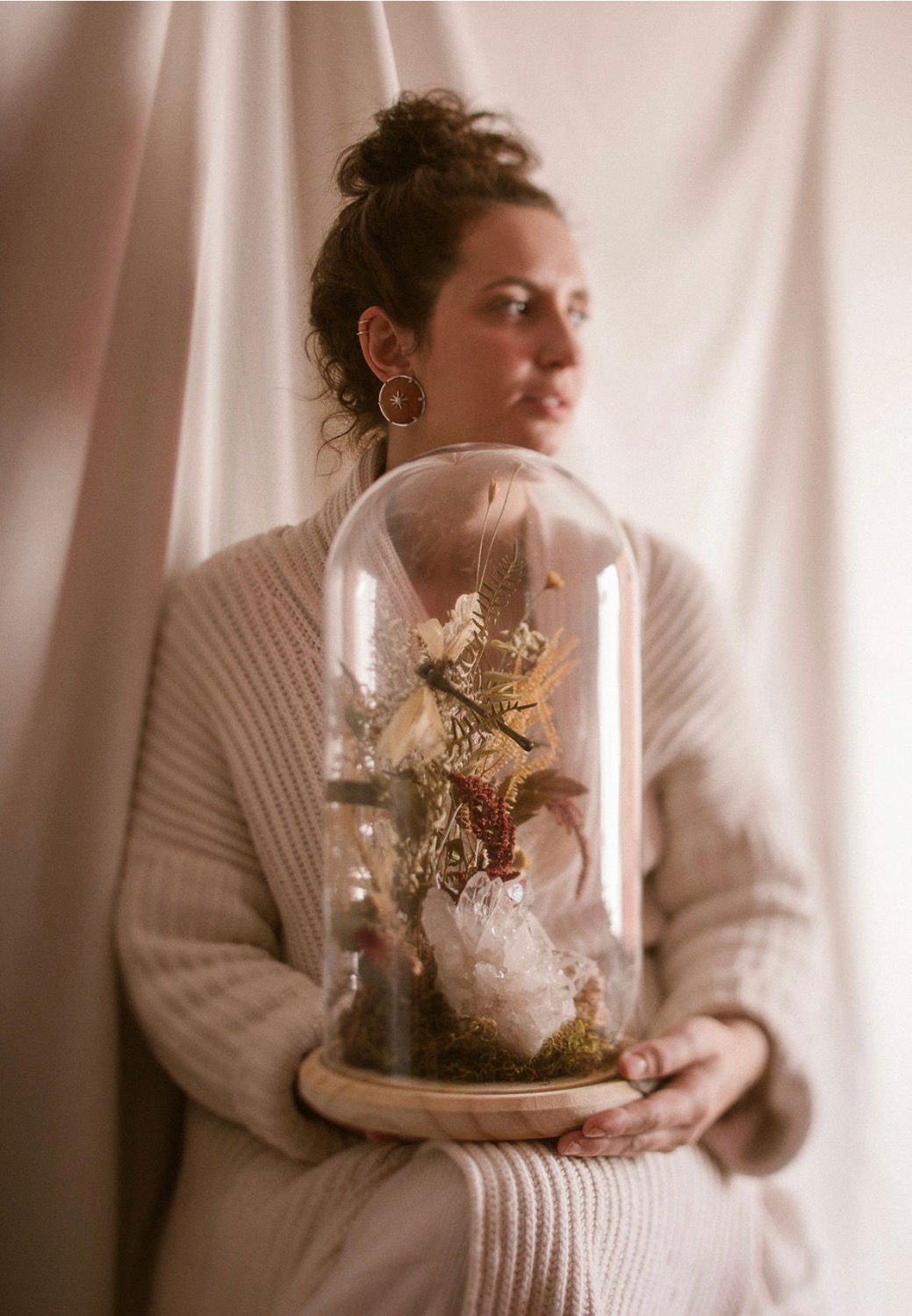 RedomaNatureza e o tempo 40cm 