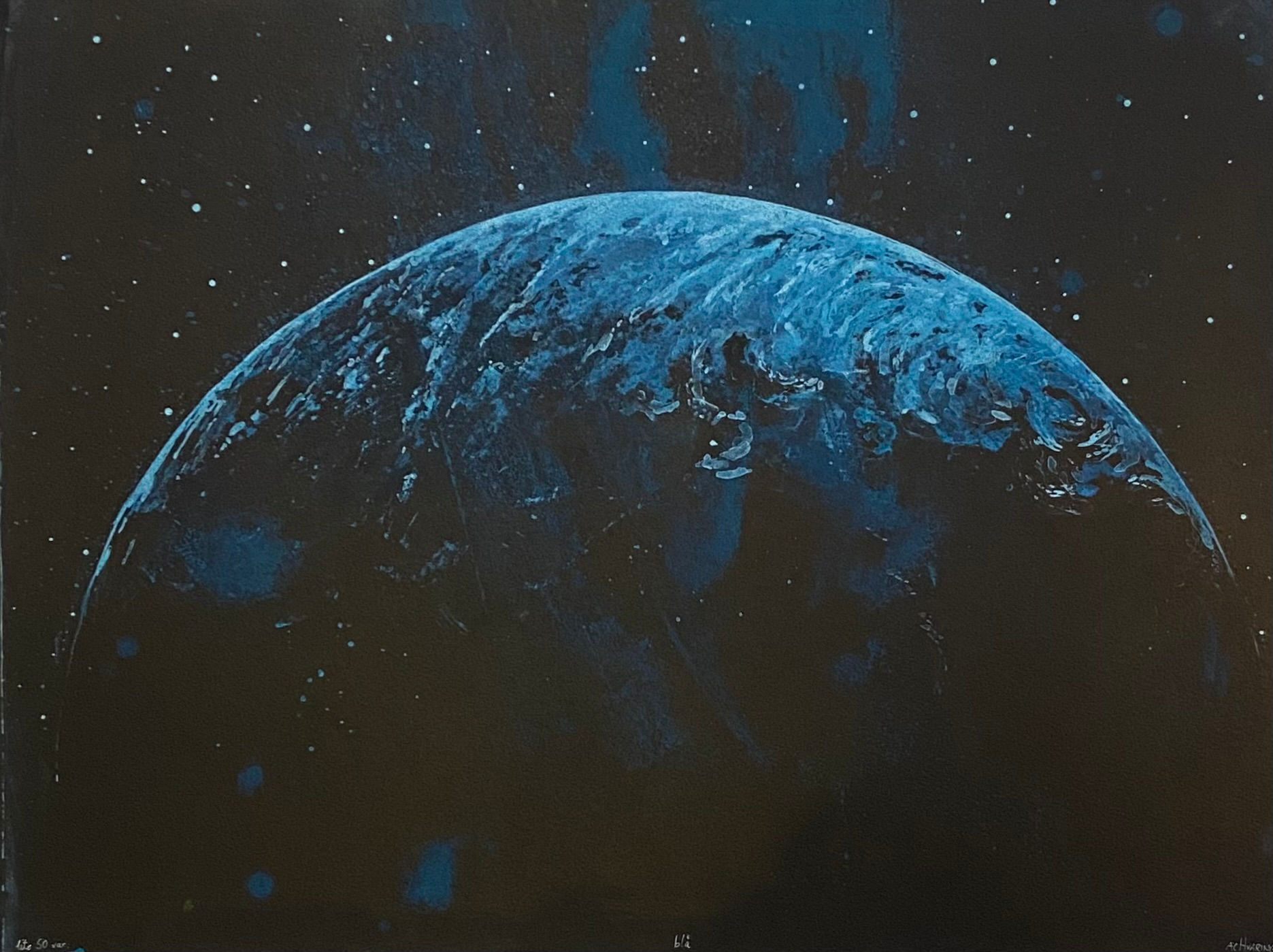 Alf Christian Hvaring - Blå