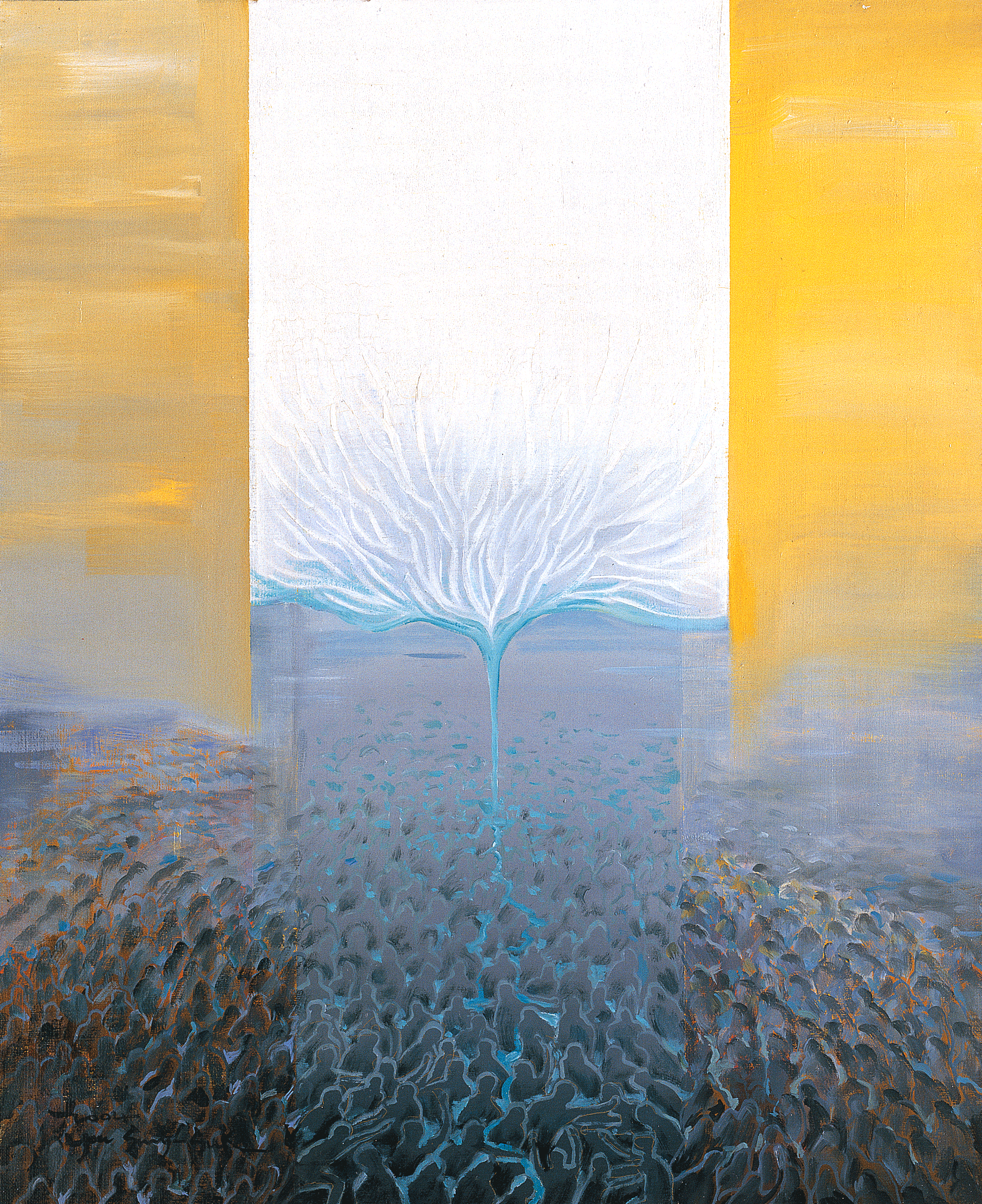 for thirstiness        45.5x45.5cm oil on canvas 2004 (4)