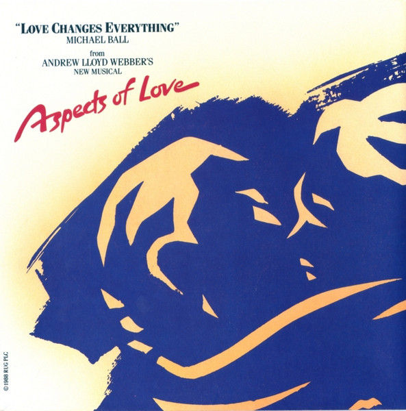 Michael Ball - Love Changes Everything - Vinile 45 giri (1989) - copertina