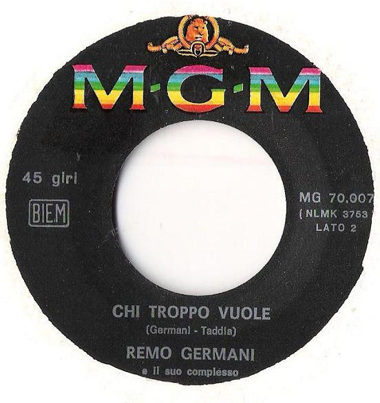 Miniatura: ...E Allora Dai! [Remo Germani] - Vinyl 7", 45 RPM