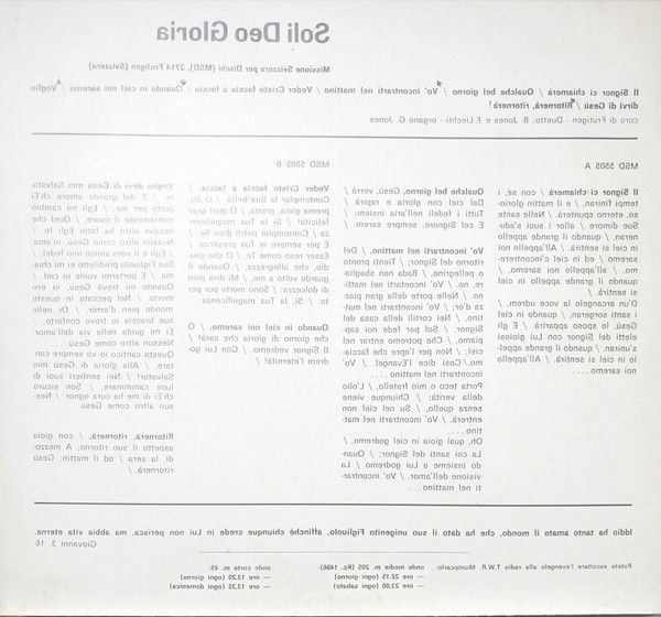 Various - Messaggio Di Salvezza - Vinile 45 giri - foto 2