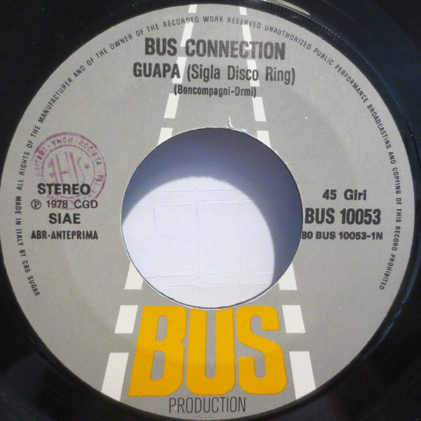 Miniature : Guapa [Bus Connection] - Vinyl 7", 45 RPM, Stereo