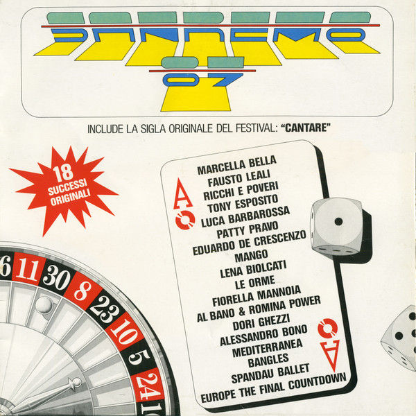 Sanremo '87 – Various – Vinile, LP, Compilation