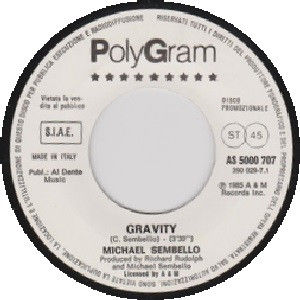 Elton John, Millie Jackson, Michael Sembello - Act Of War (Part One) / Gravity - Vinile 45 giri Jukebox (1985) - foto 2