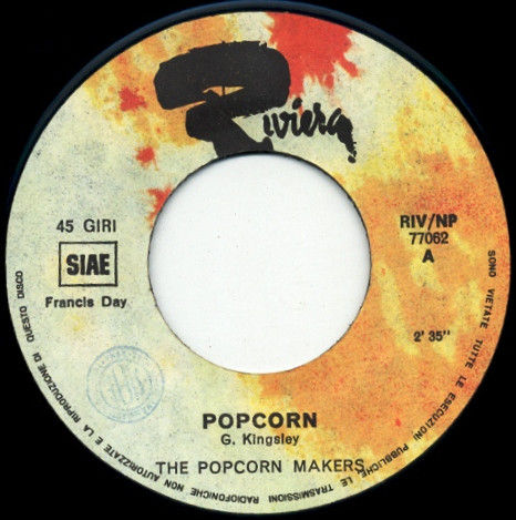 Popcorn [The Popcorn Makers] - Vinyl 7", 45 RPM