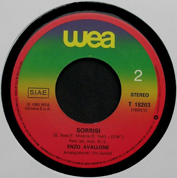 Miniature : Ti Chiami Africa [Enzo Avallone] - Vinyl 7", 45 RPM, Single, Stereo