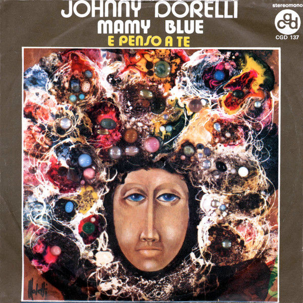 Johnny Dorelli - Mamy Blue - Vinile 45 giri (1971) - copertina