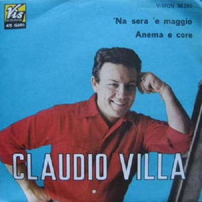 Claudio Villa - 'Na Sera 'E Maggio / Anema E Core - Vinile 45 giri (1958) - copertina