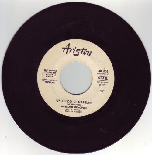 Hodges, James & Smith, Anselmo Genovese - Don't Take Away Your Love / Un Grido Di... - Vinile 45 giri Jukebox (1977) - foto 2