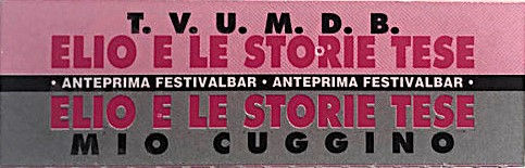 Miniatura: T.V.U.M.D.B.   Mio Cuggino [Elio E Le Storie Tese] - Vinyl 7", 45 RPM, Jukebox